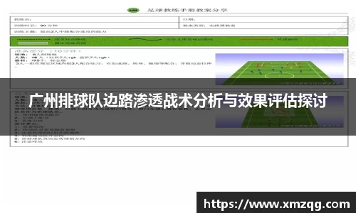 广州排球队边路渗透战术分析与效果评估探讨